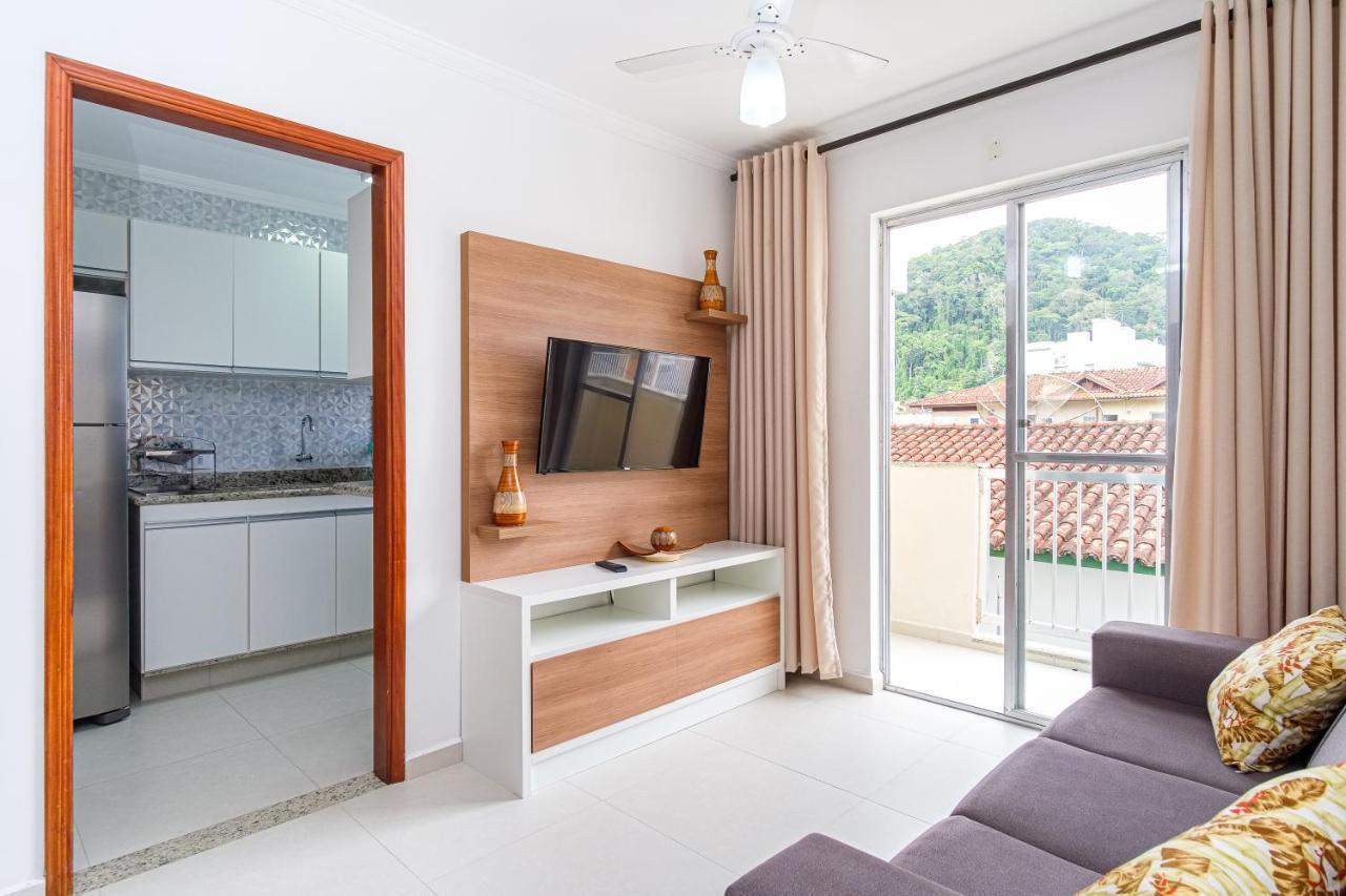 Apartamento A 100 Metros Da Praia - 01 Dormitorio - Edificio Agua Viva Ubatuba Exteriér fotografie