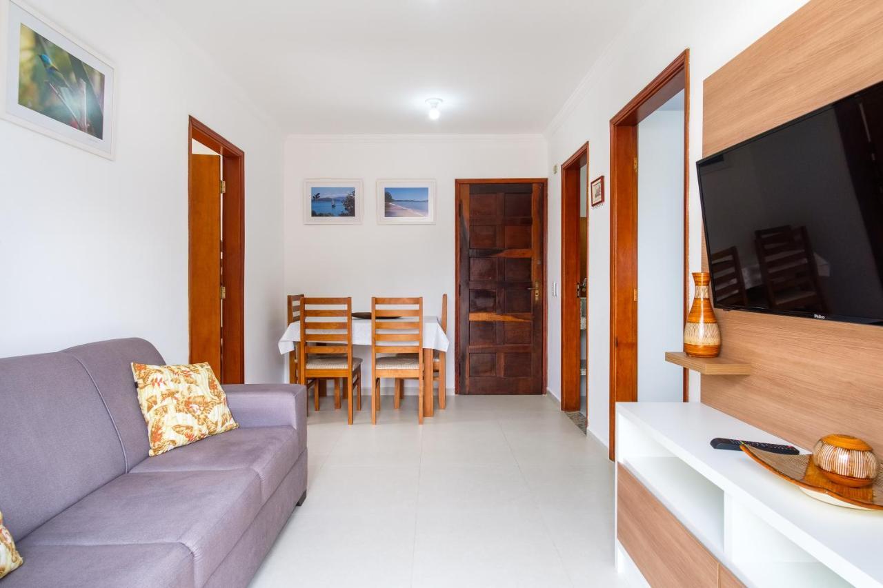 Apartamento A 100 Metros Da Praia - 01 Dormitorio - Edificio Agua Viva Ubatuba Exteriér fotografie