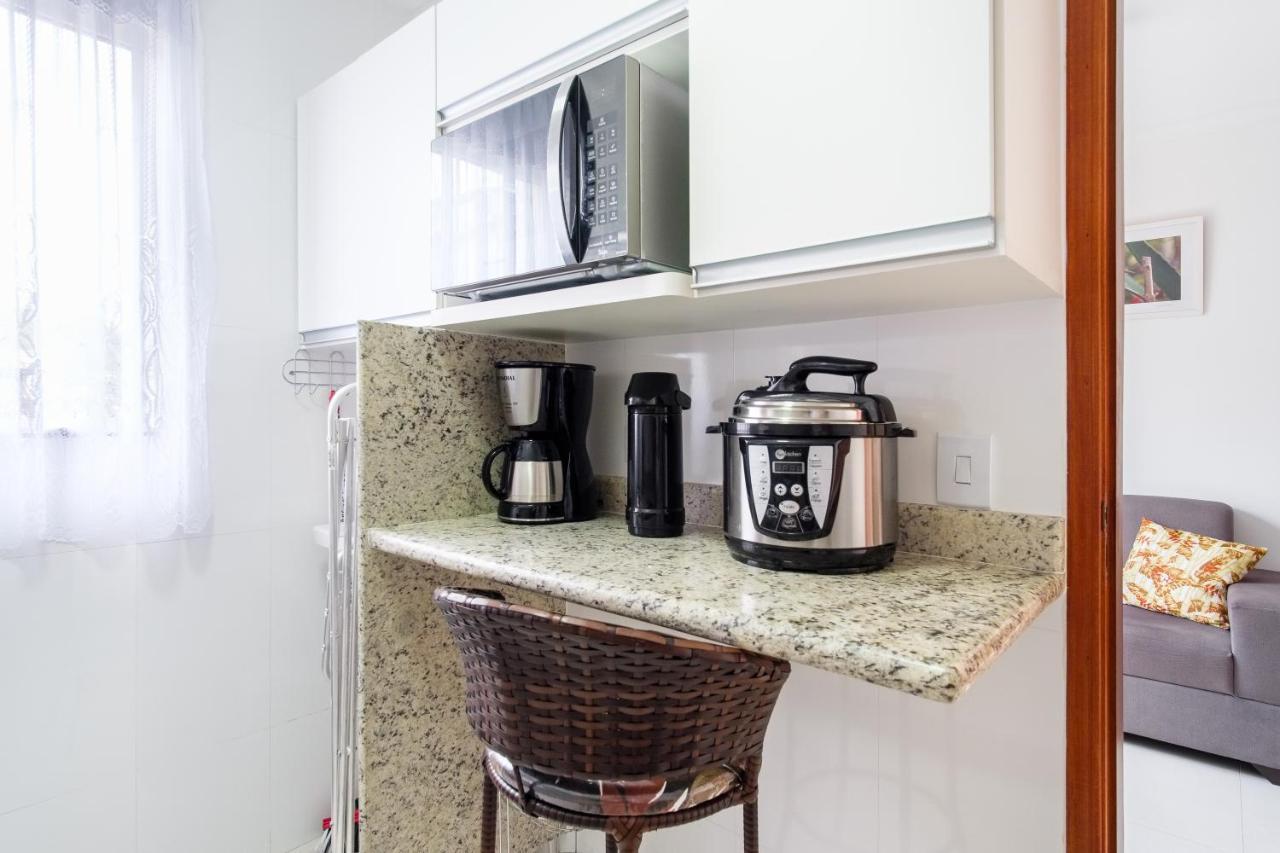 Apartamento A 100 Metros Da Praia - 01 Dormitorio - Edificio Agua Viva Ubatuba Exteriér fotografie