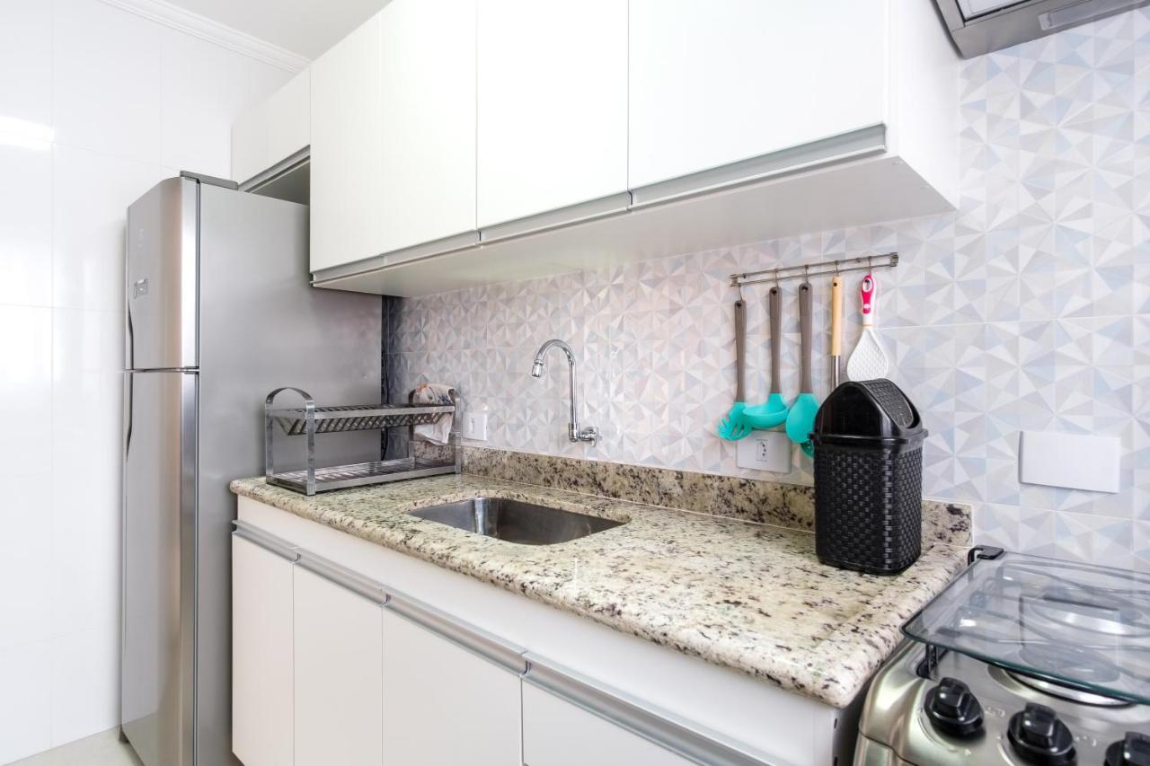 Apartamento A 100 Metros Da Praia - 01 Dormitorio - Edificio Agua Viva Ubatuba Exteriér fotografie