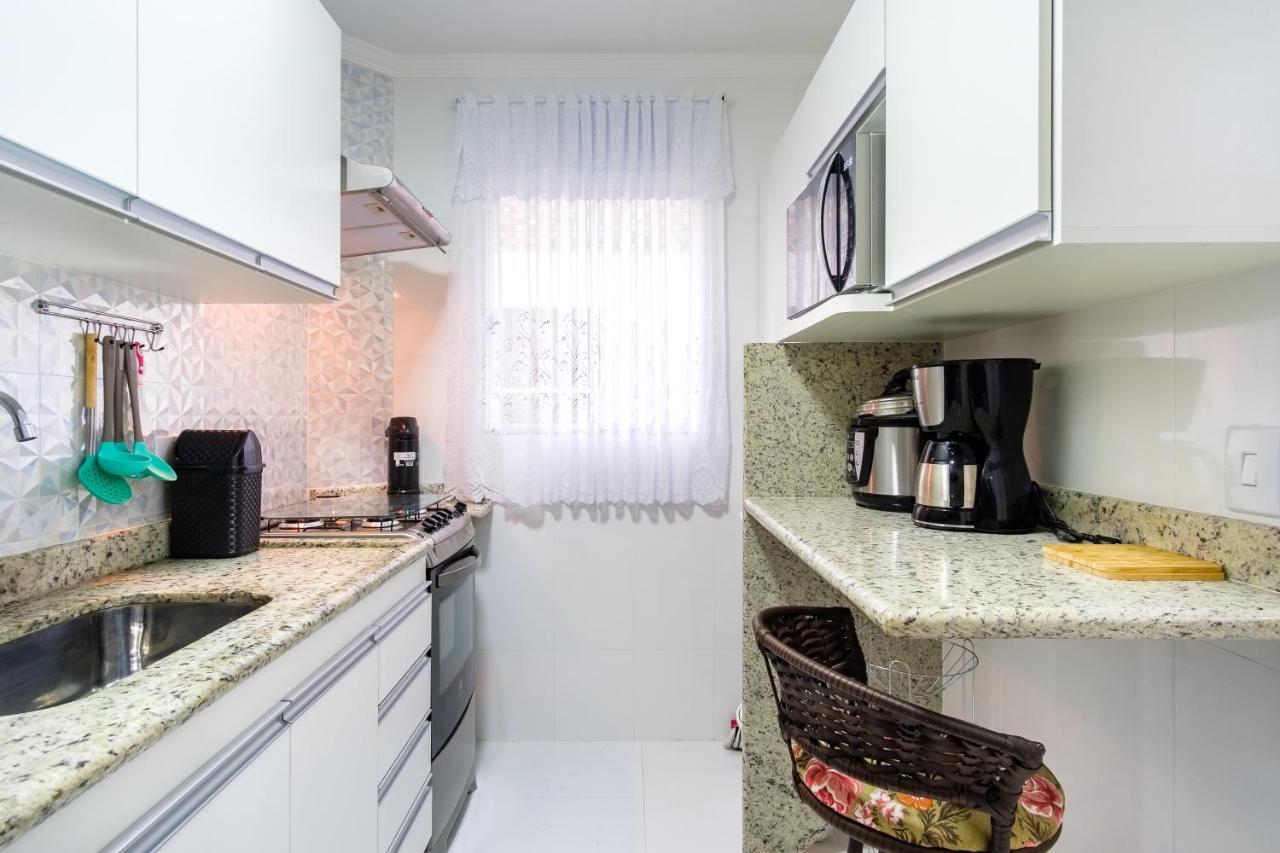 Apartamento A 100 Metros Da Praia - 01 Dormitorio - Edificio Agua Viva Ubatuba Exteriér fotografie