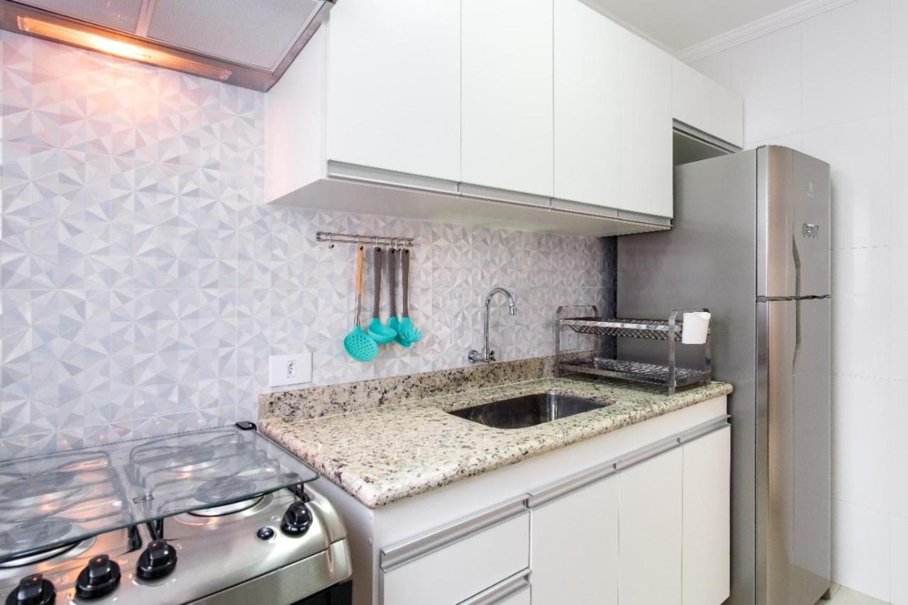 Apartamento A 100 Metros Da Praia - 01 Dormitorio - Edificio Agua Viva Ubatuba Exteriér fotografie