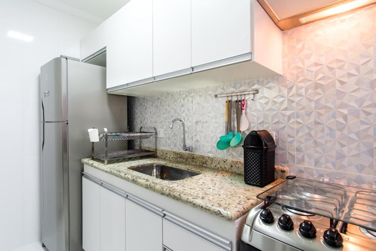 Apartamento A 100 Metros Da Praia - 01 Dormitorio - Edificio Agua Viva Ubatuba Exteriér fotografie