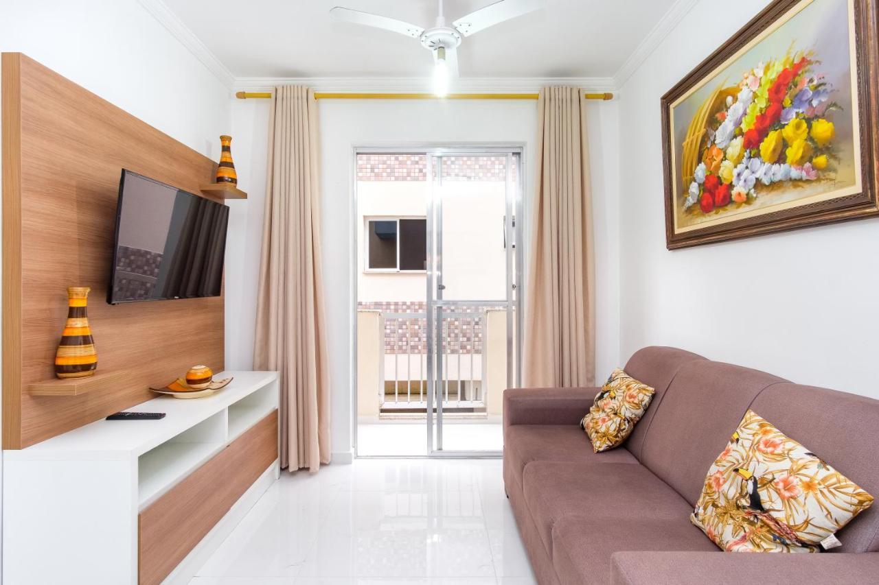 Apartamento A 100 Metros Da Praia - 01 Dormitorio - Edificio Agua Viva Ubatuba Exteriér fotografie