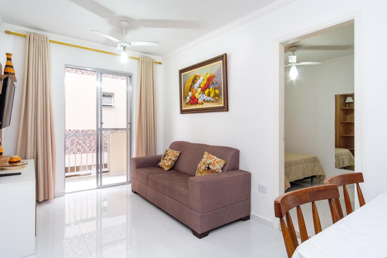 Apartamento A 100 Metros Da Praia - 01 Dormitorio - Edificio Agua Viva Ubatuba Exteriér fotografie