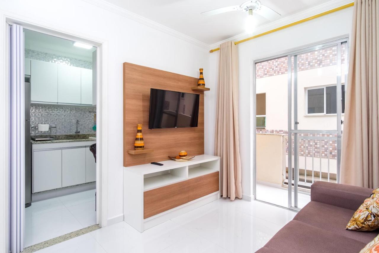 Apartamento A 100 Metros Da Praia - 01 Dormitorio - Edificio Agua Viva Ubatuba Exteriér fotografie