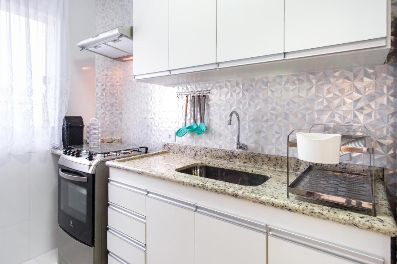 Apartamento A 100 Metros Da Praia - 01 Dormitorio - Edificio Agua Viva Ubatuba Exteriér fotografie