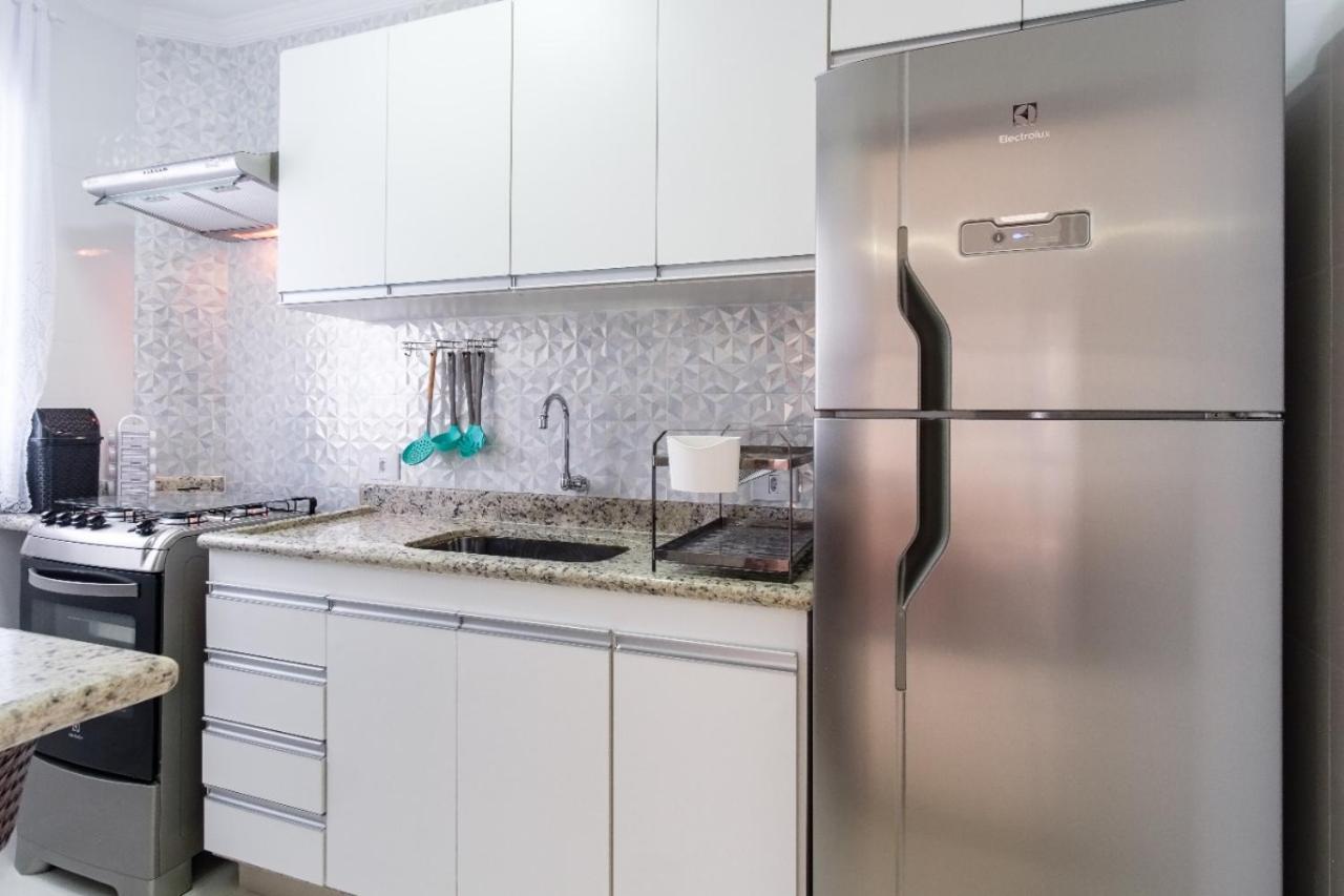 Apartamento A 100 Metros Da Praia - 01 Dormitorio - Edificio Agua Viva Ubatuba Exteriér fotografie