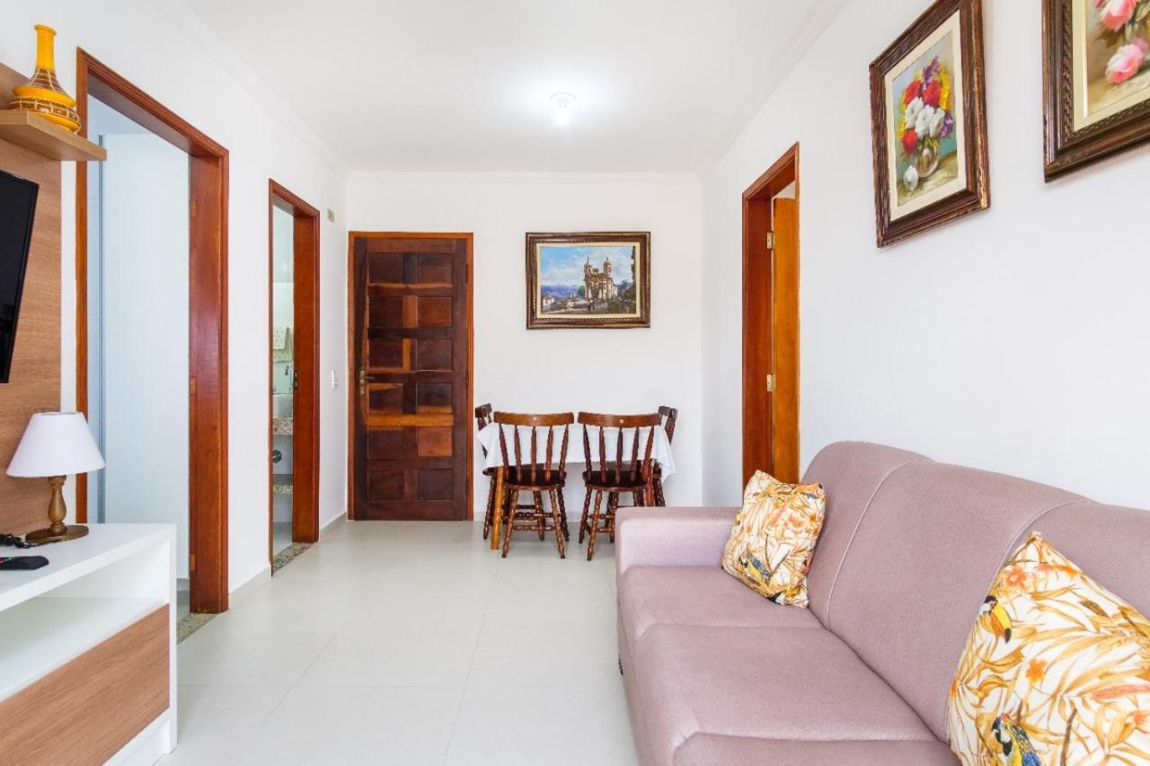 Apartamento A 100 Metros Da Praia - 01 Dormitorio - Edificio Agua Viva Ubatuba Exteriér fotografie