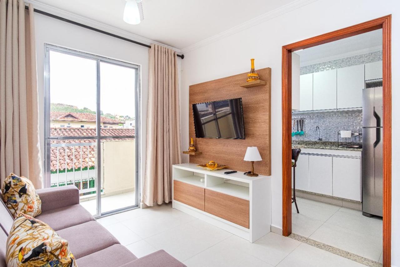Apartamento A 100 Metros Da Praia - 01 Dormitorio - Edificio Agua Viva Ubatuba Exteriér fotografie